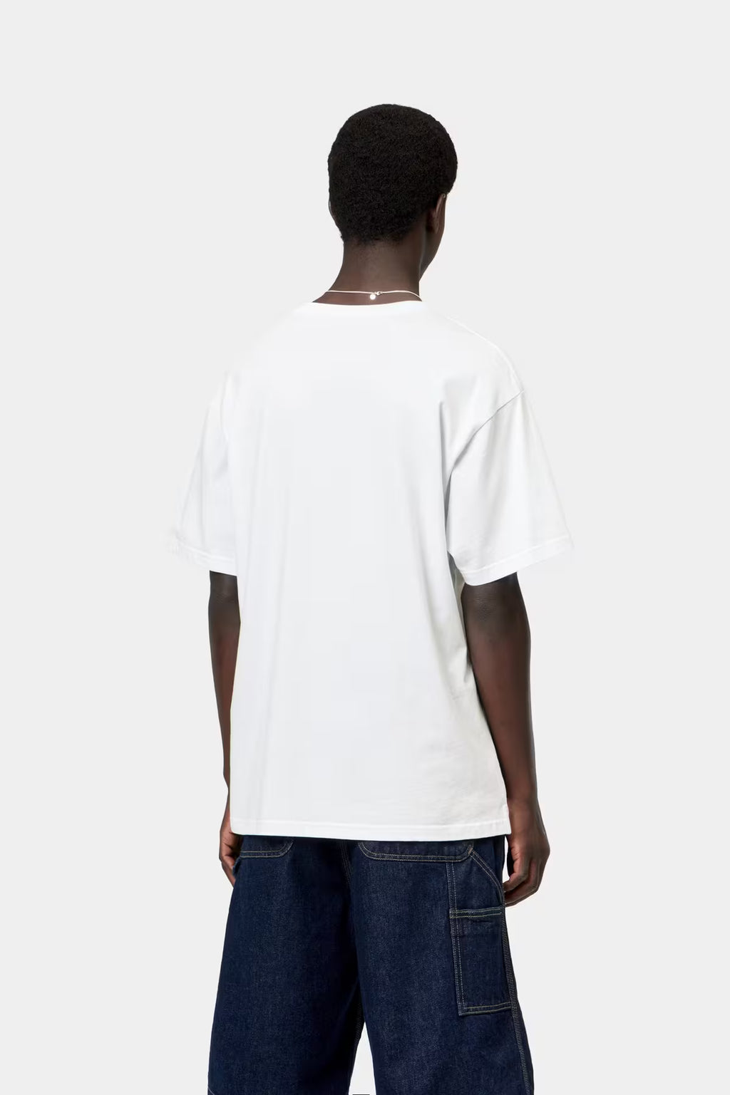 T-shirt Carhartt S/S Madison T-Shirt white/ black