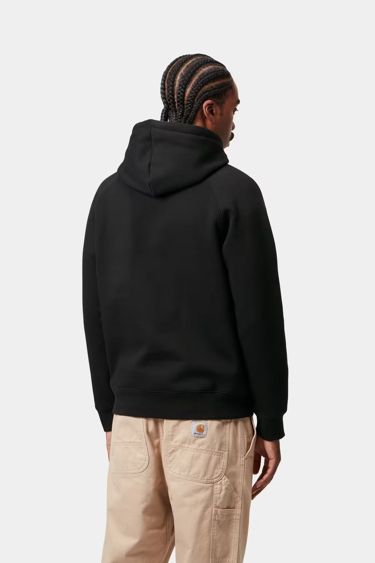 Sweat capuche Carhartt Hooded Chase Sweat black gold