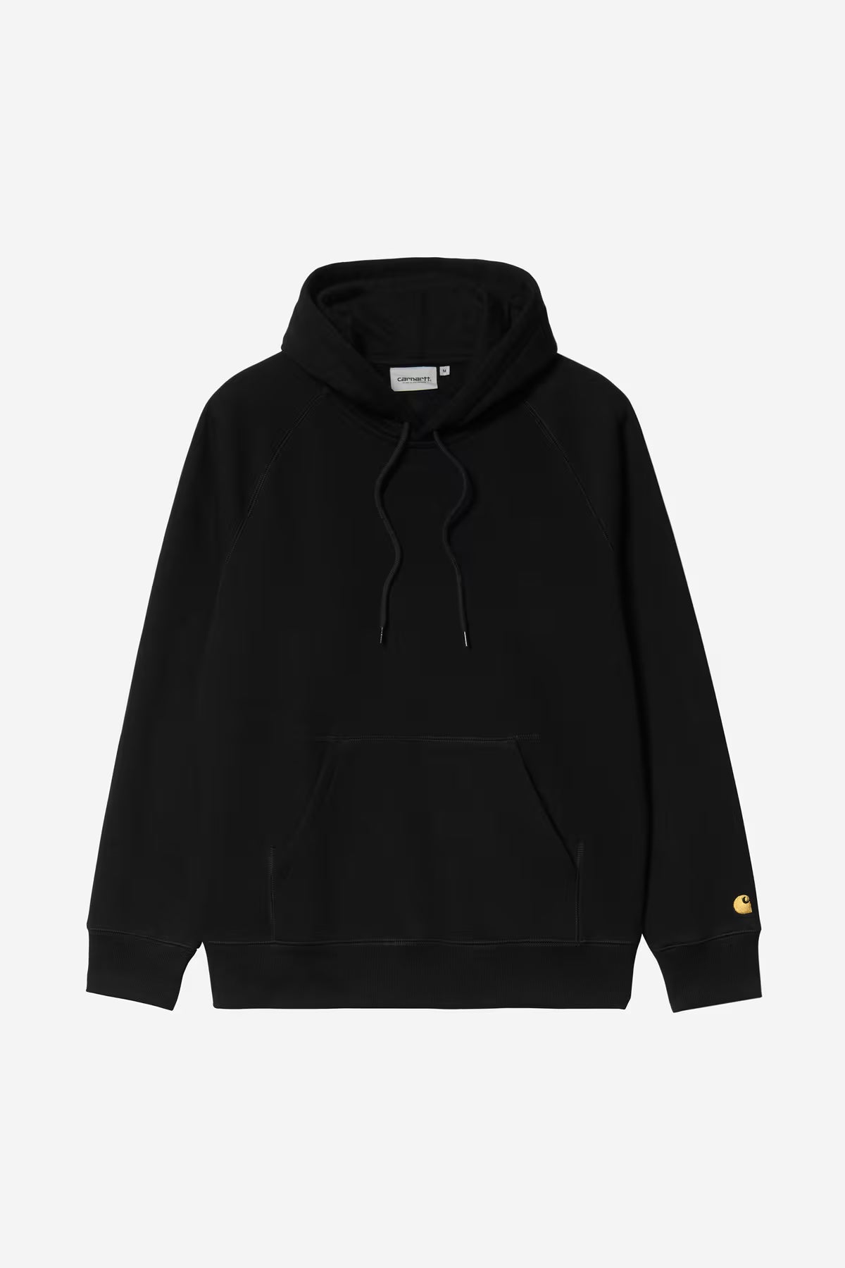 Sweat capuche Carhartt Hooded Chase Sweat black gold