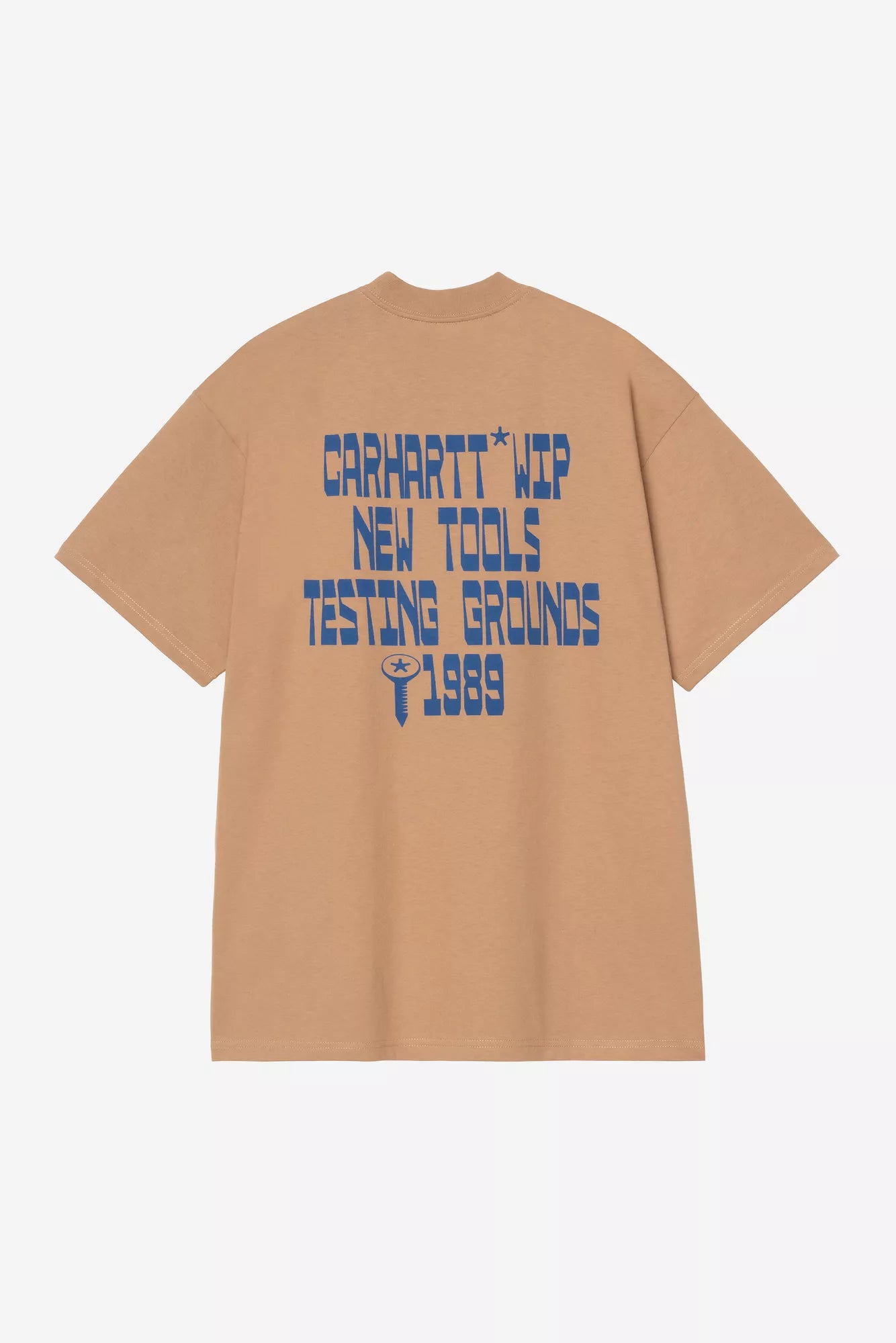 Tee-shirt Carhartt S/S Blocks T-Shirt Peanut