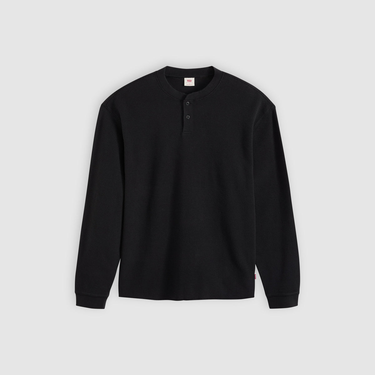 T-shirt manches longues Levi’s® Relaxed Button Henley Mineral Black