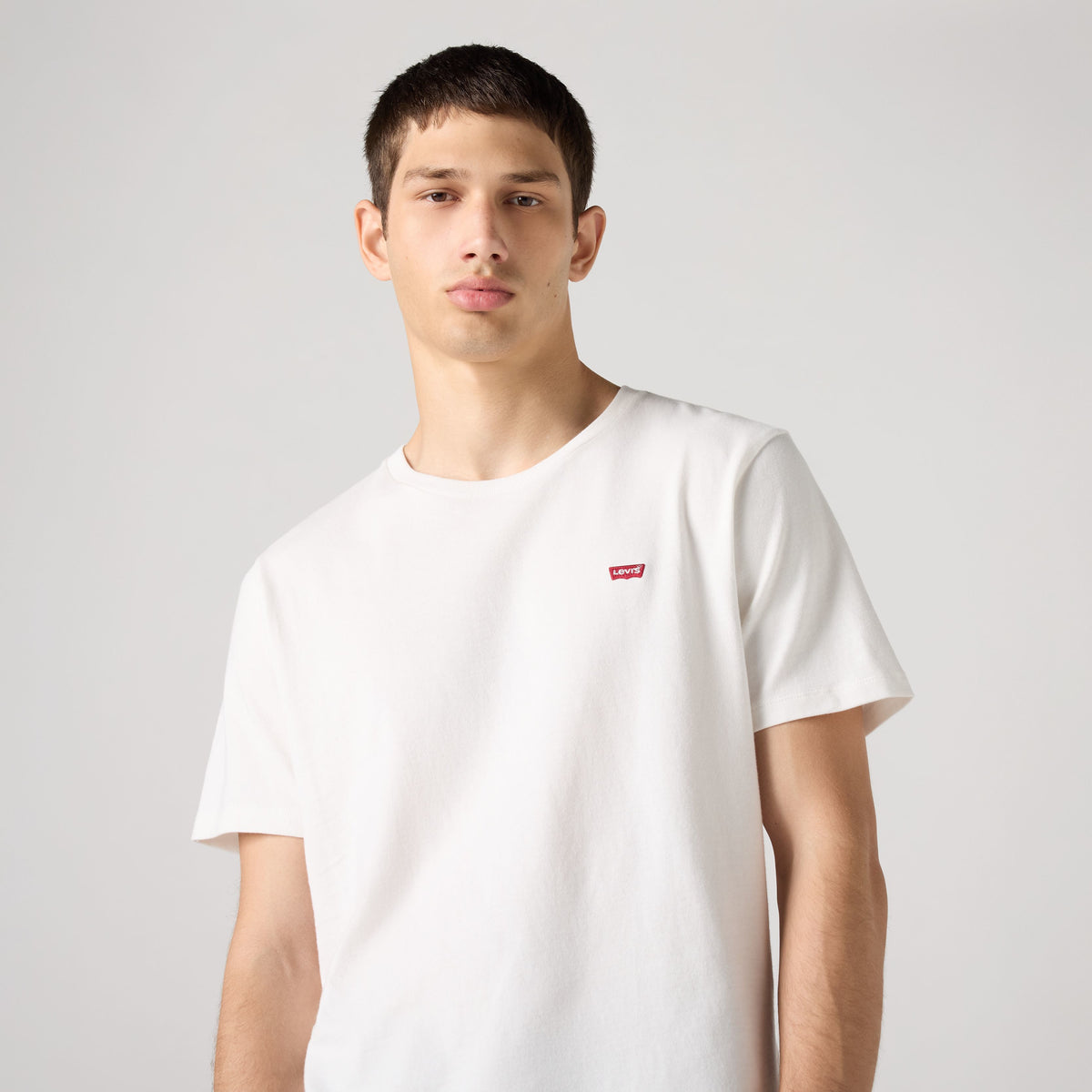 T-shirt manches courtes Levi’s® Original Housemark White +