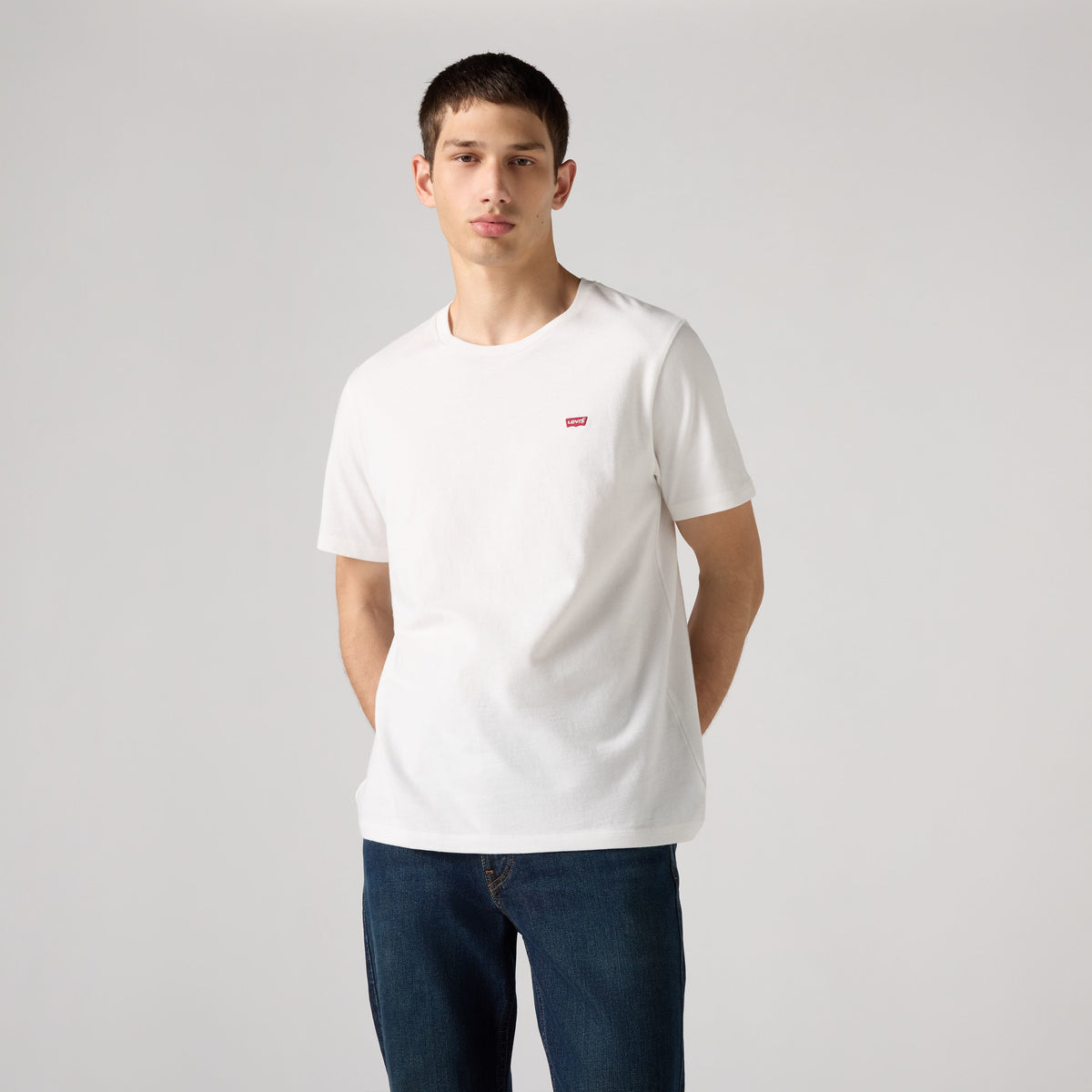 T-shirt manches courtes Levi’s® Original Housemark White +