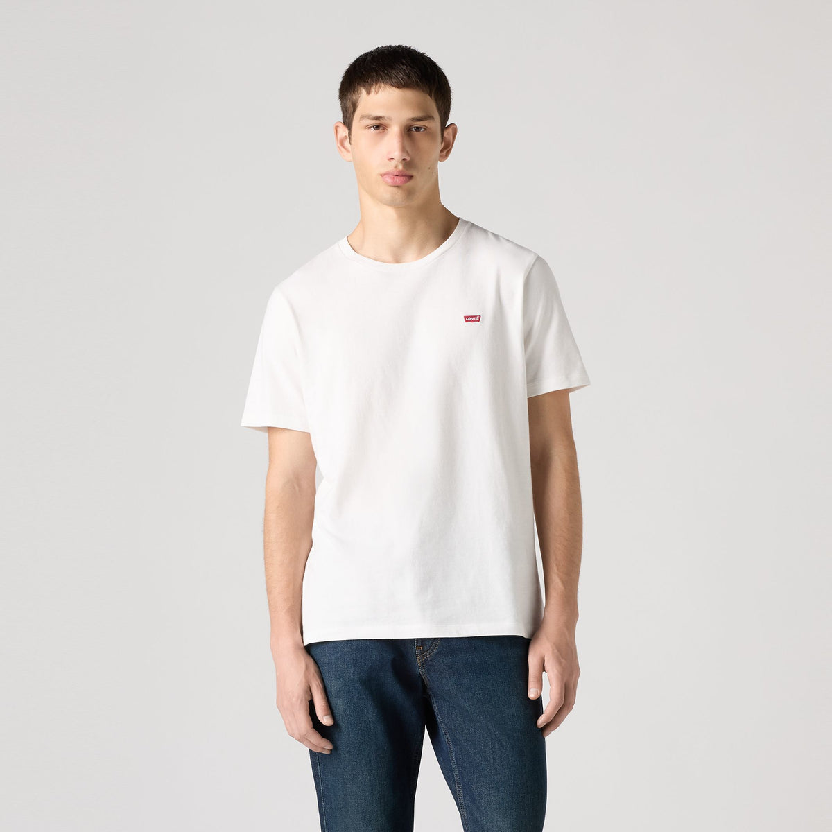 T-shirt manches courtes Levi’s® Original Housemark White +