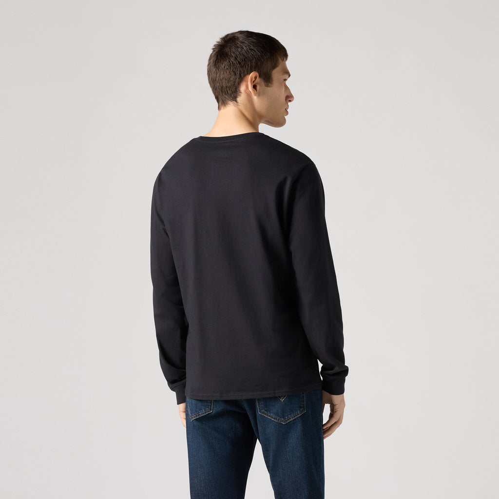T-shirt manches longues Levi’s® Original Housemark Mineral Black