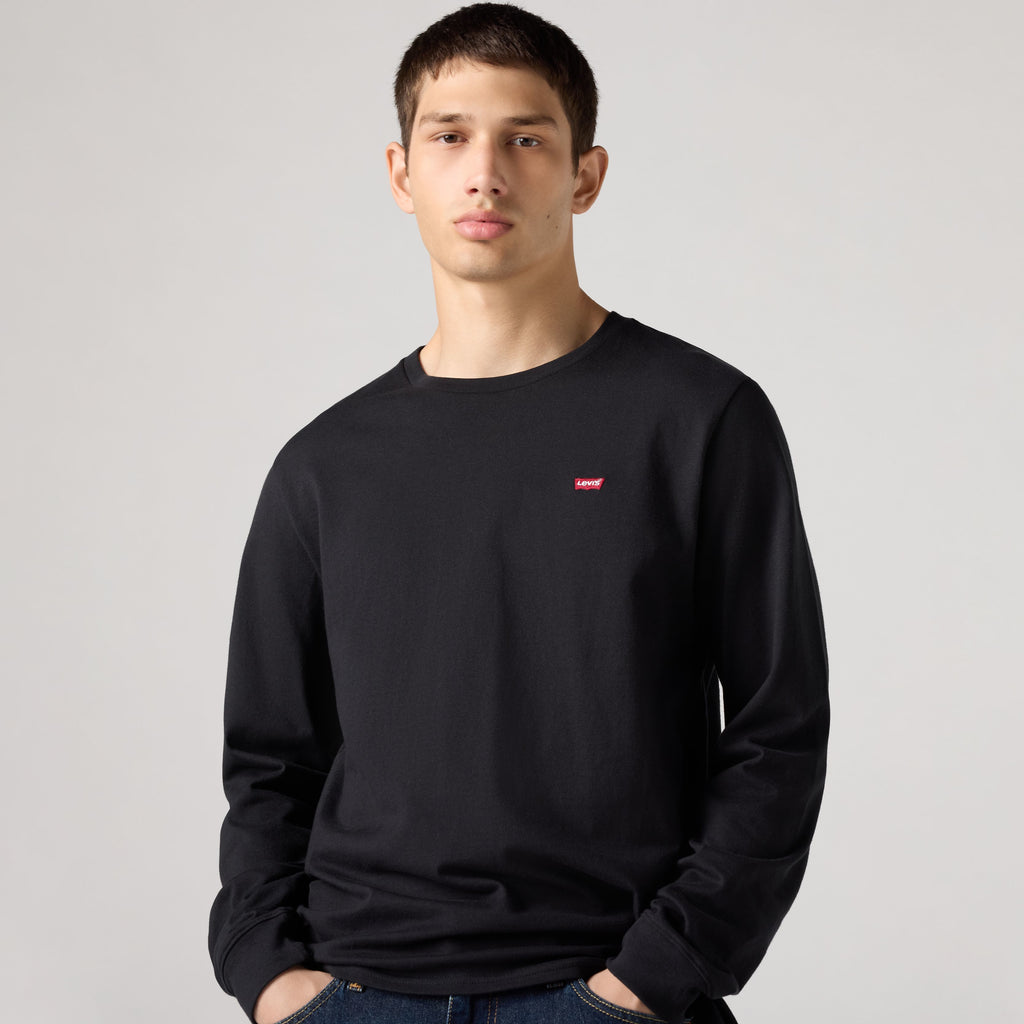T-shirt manches longues Levi’s® Original Housemark Mineral Black