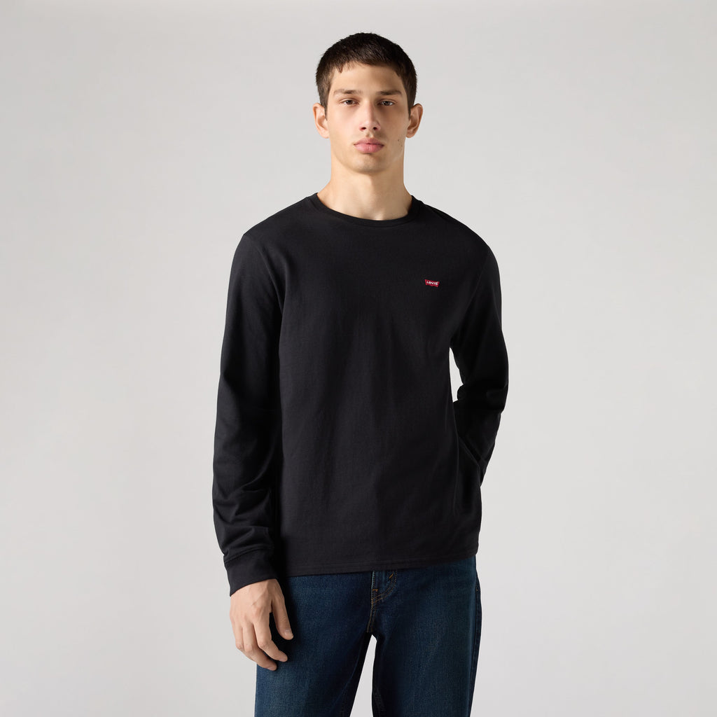 T-shirt manches longues Levi’s® Original Housemark Mineral Black