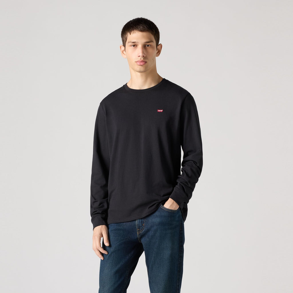 T-shirt manches longues Levi’s® Original Housemark Mineral Black