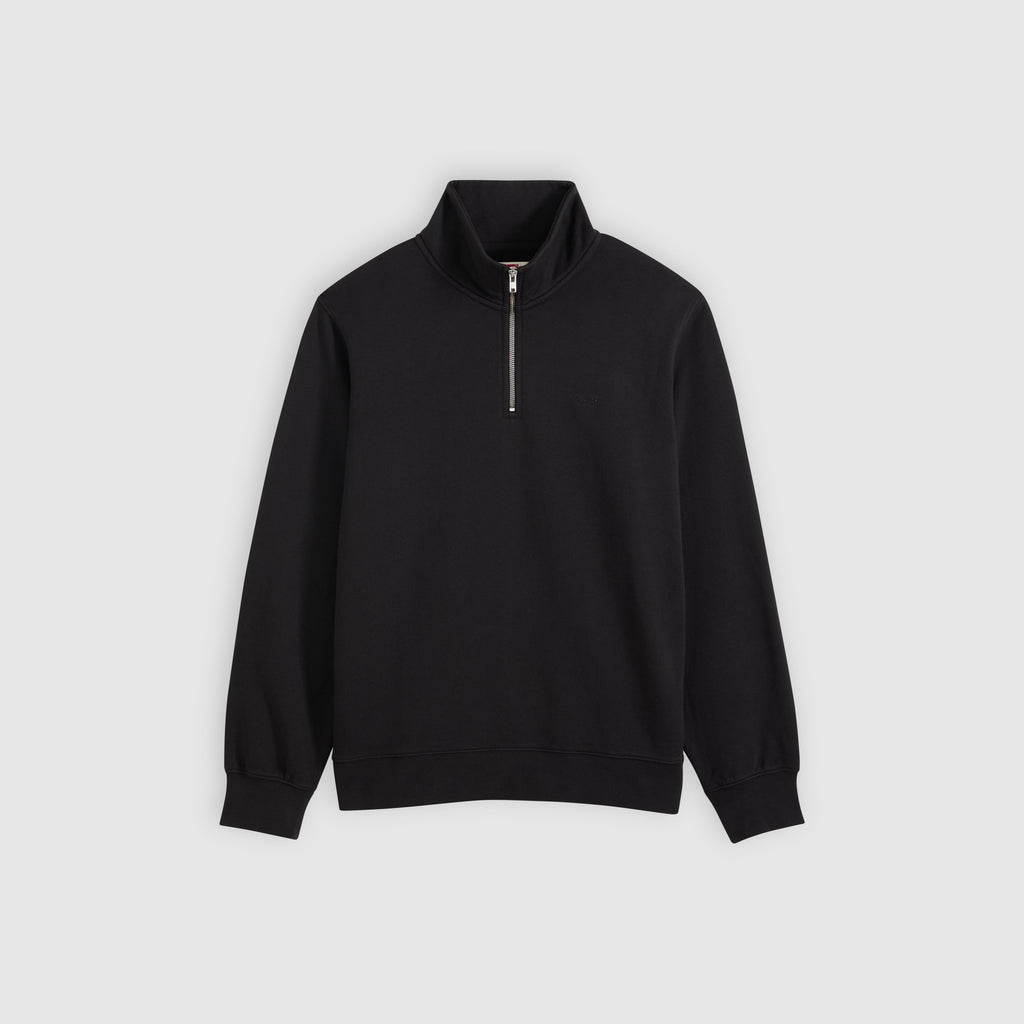 Sweat-shirt Levi’s® Original Housemark Quarter Zip Mineral Black