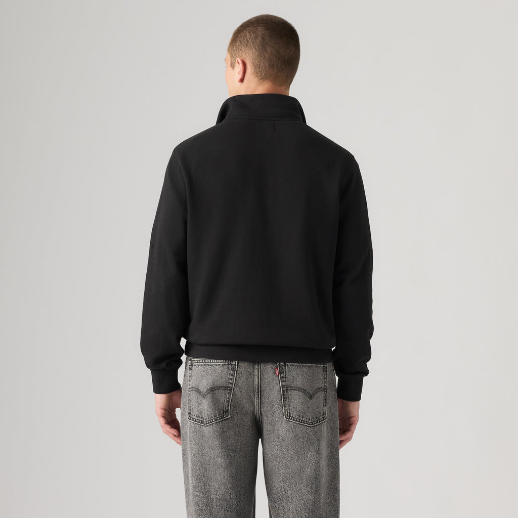 Sweat-shirt Levi’s® Original Housemark Quarter Zip Mineral Black