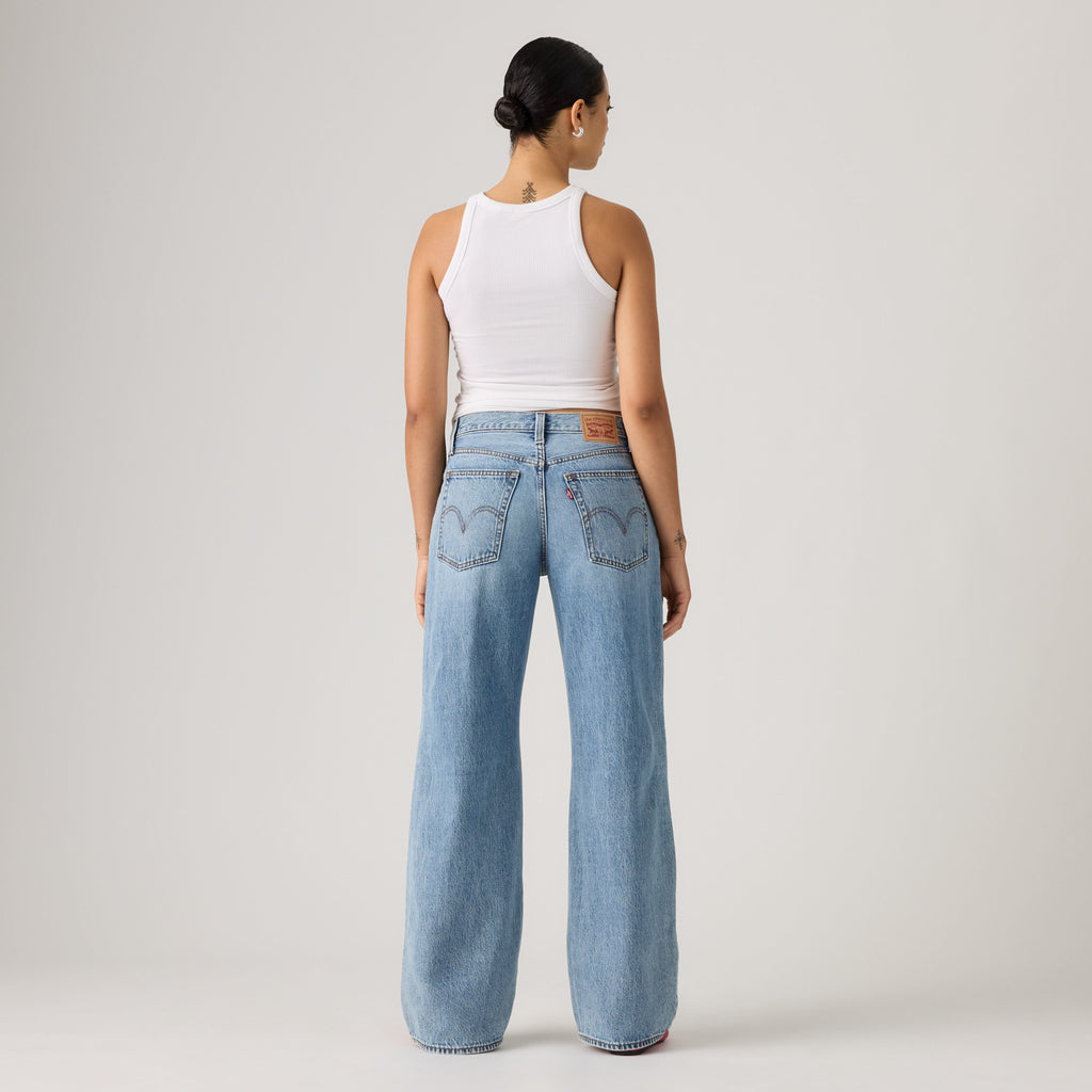Jean femme Levi’s® Middy Balloon Twisted Vibe Denim