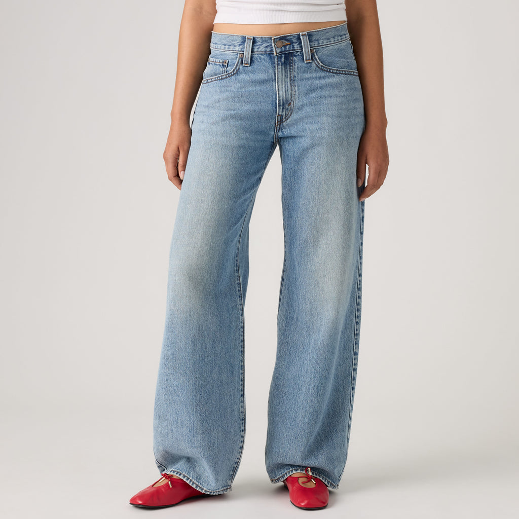 Jean femme Levi’s® Middy Balloon Twisted Vibe Denim