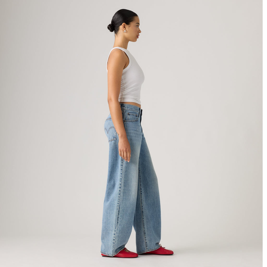 Jean femme Levi’s® Middy Balloon Twisted Vibe Denim