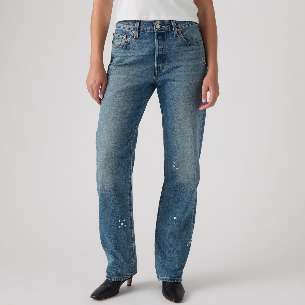 Jean femme Levi’s® 501® ’90s Trip On Drip Denim