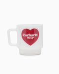 Mug Carhartt Heart Glass Mug White