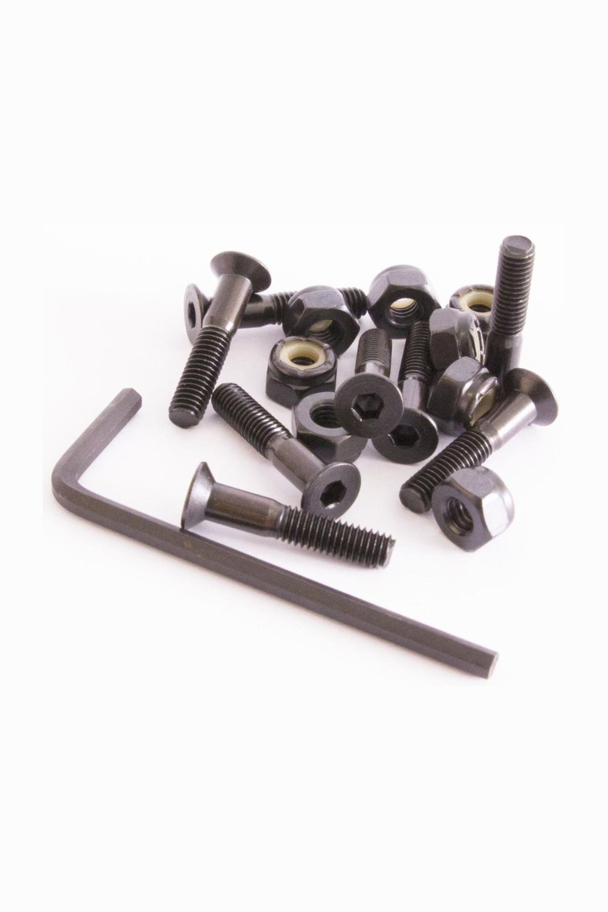 Visserie Skateboard Sushi Bolts Allen Head - Black 1 1/8" (Pack 8)
