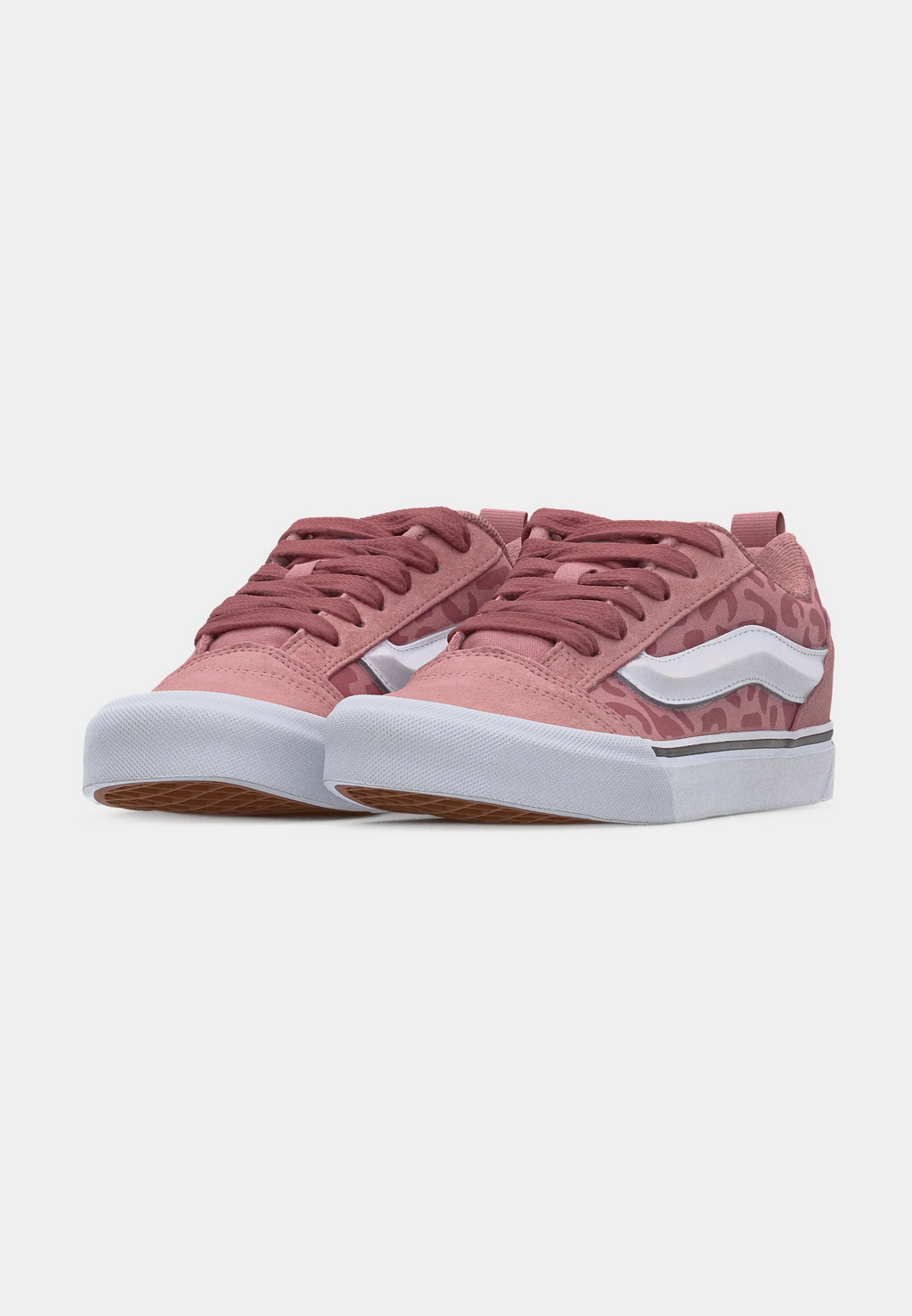 Sneakers Vans Knu-Skool Leopard - Misty Mauve Unisexe