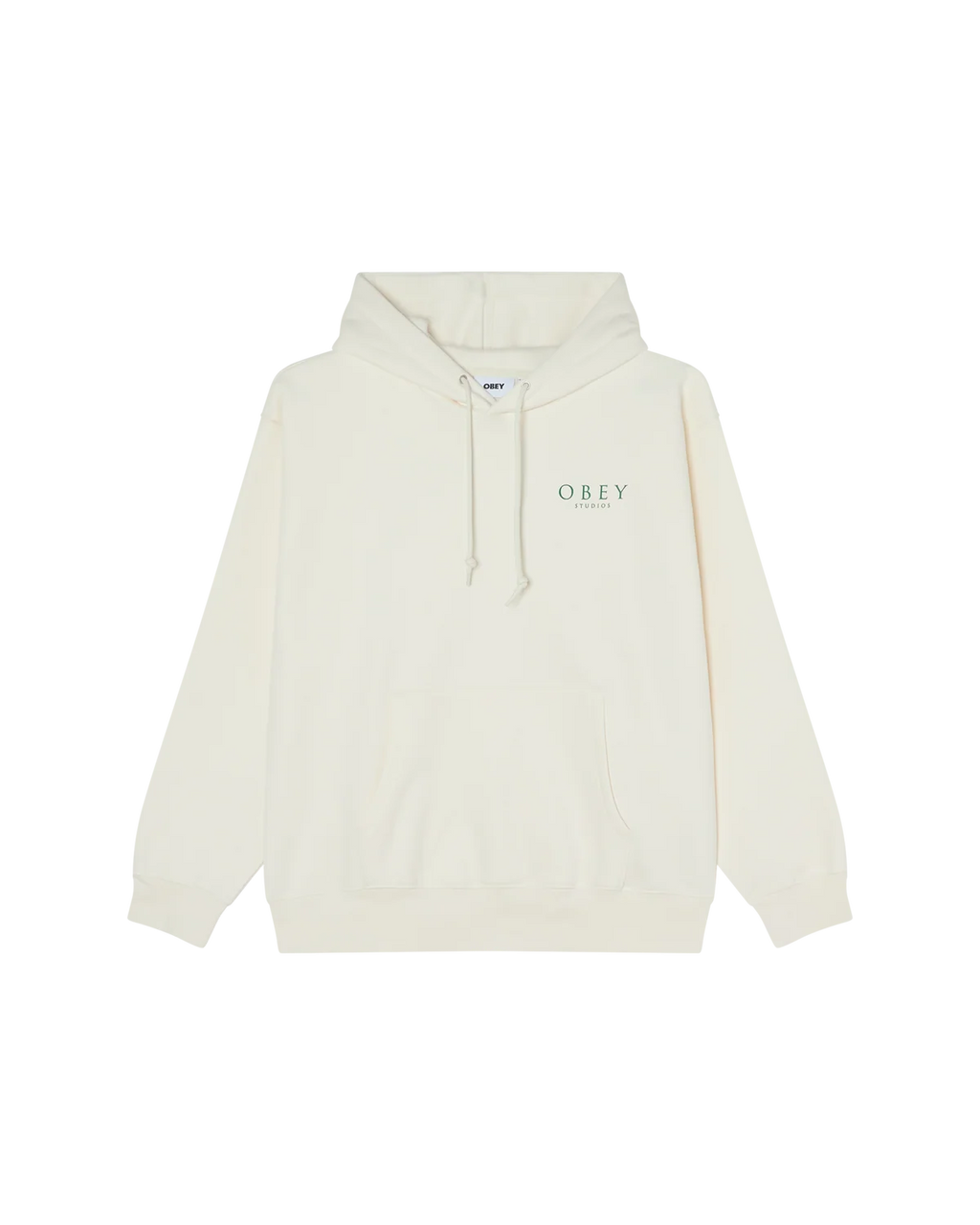 Hoodie Obey Flores Robus - Unbleached Homme