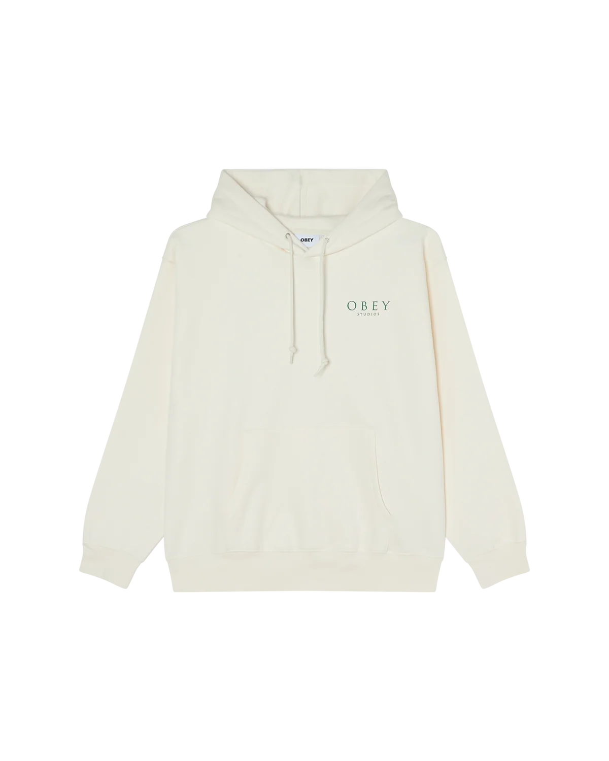 Hoodie Obey Flores Robus - Unbleached Homme