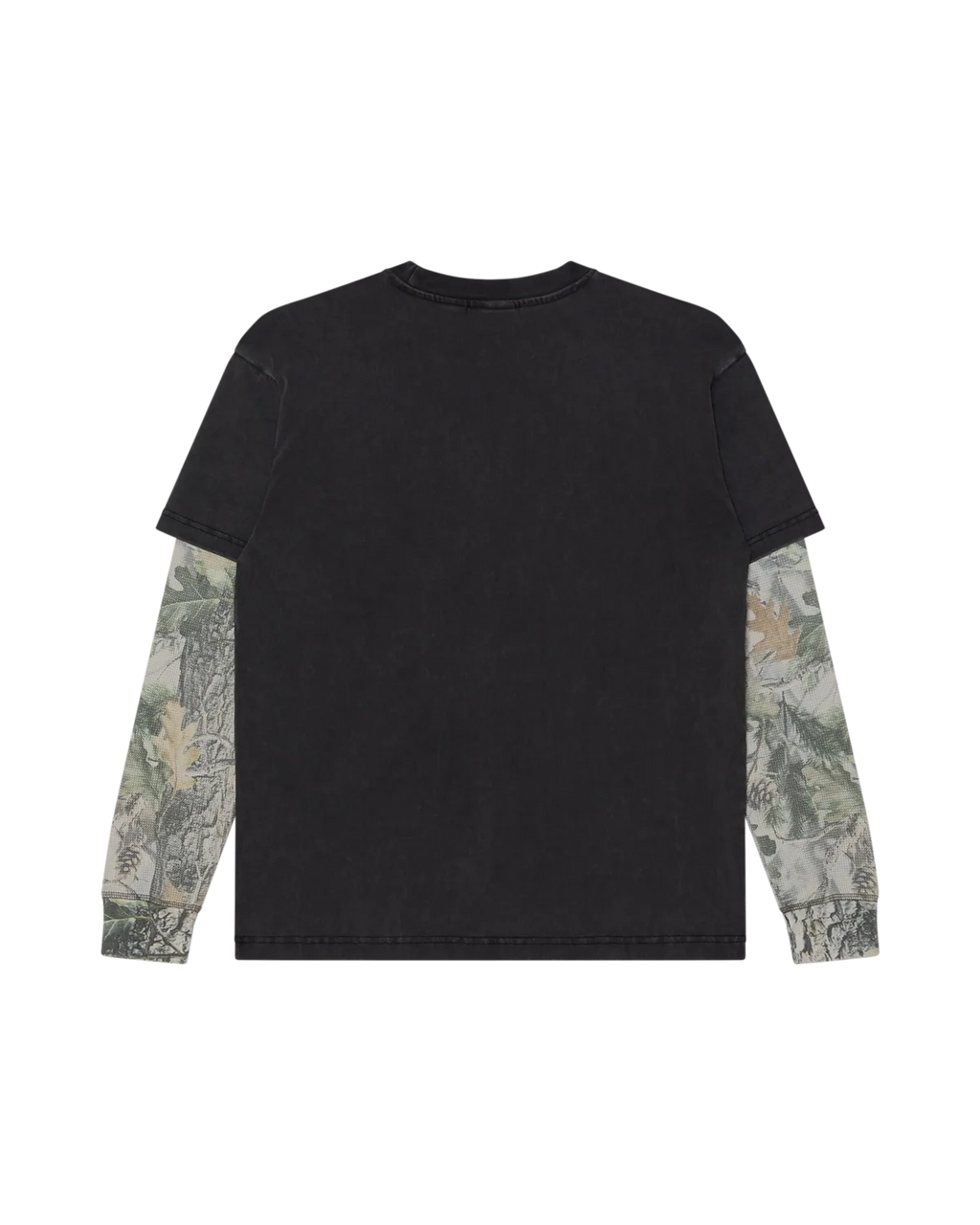 T-shirt Obey Post 2fer - Dusty Black Limo Multi Homme