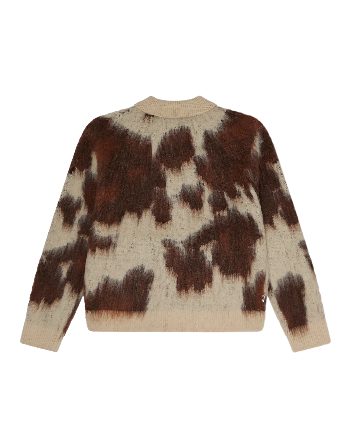Pull Zippé Obey Cow Pattern - Multi Unisexe