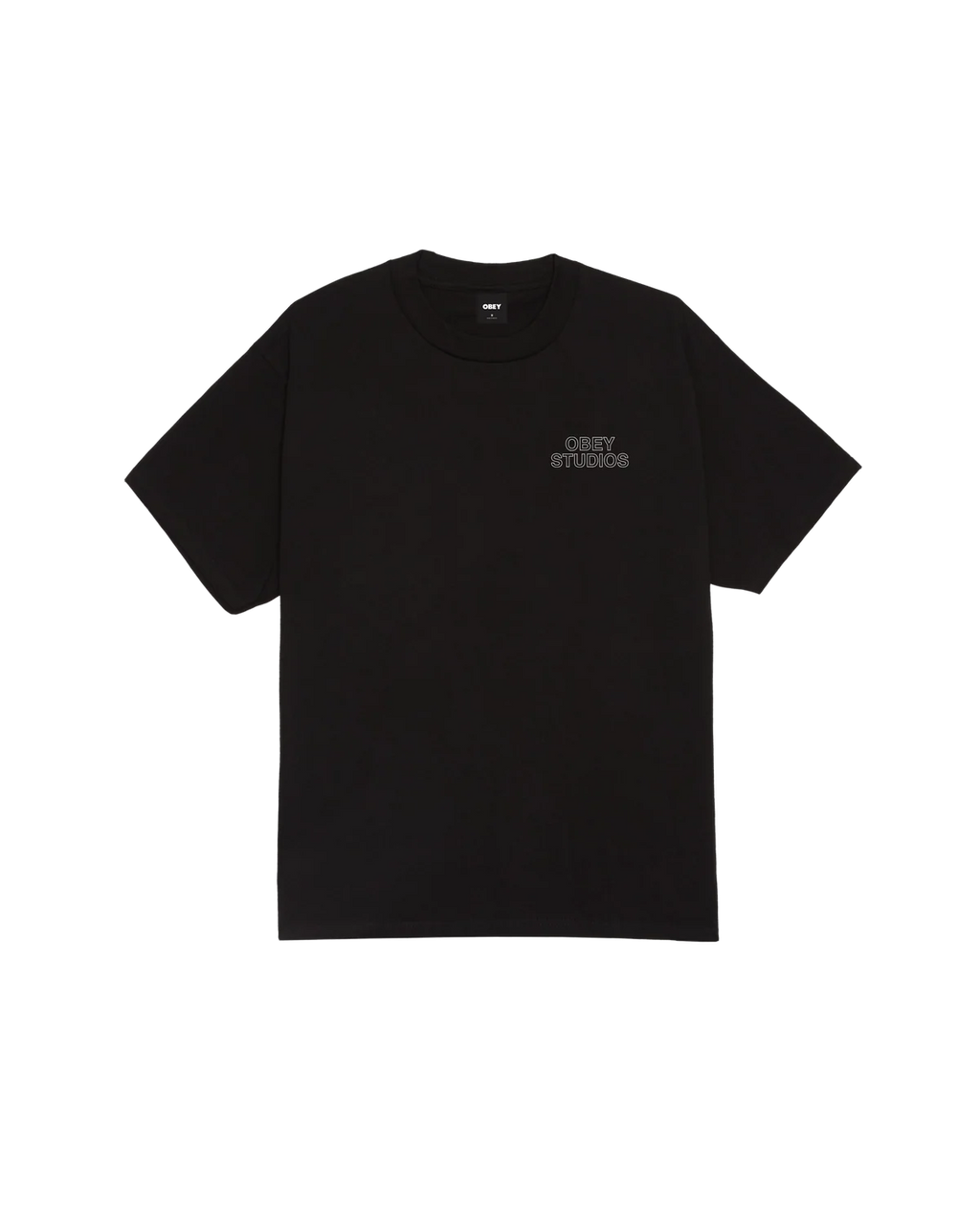 T-shirt Obey Spectrum - Black Homme