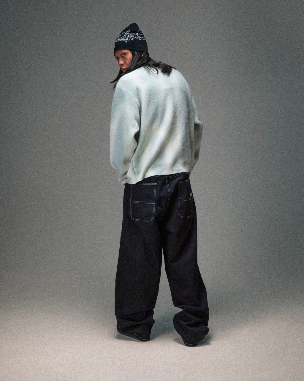 Pull Maille Jacker Blur Knit - AOP Homme