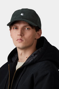 Casquette Carhartt WIP Harlem - Raven/White Unisexe