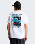 T-shirt The North Face Apex '75 College - Blanc Homme