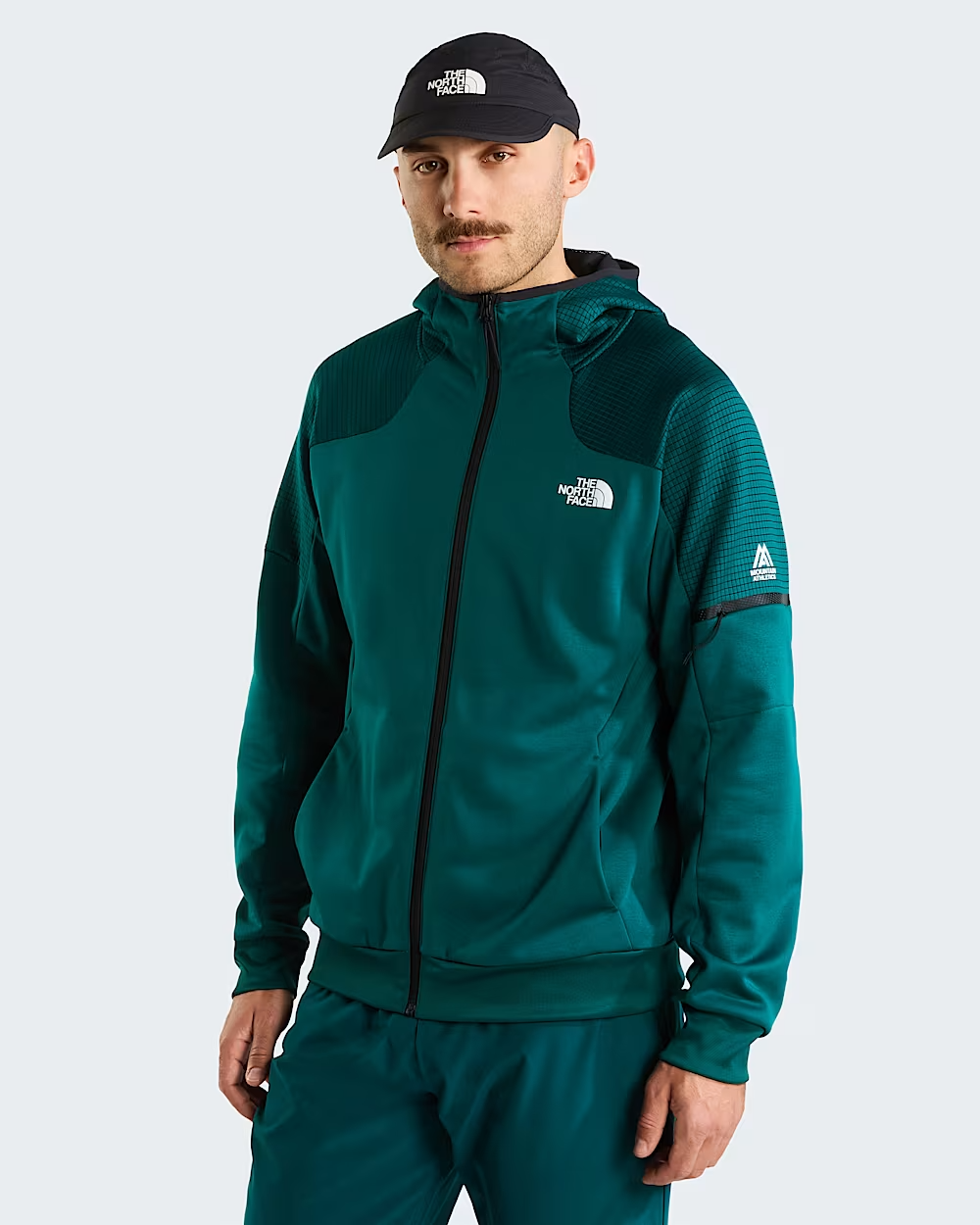Sweat Zippé Polaire The North Face MA Fleece 2.0 - Pacific Teal Homme