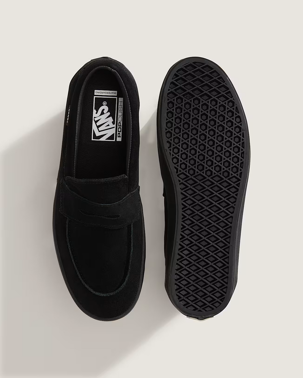Vans Skate Loafer Suède - Black/Black
