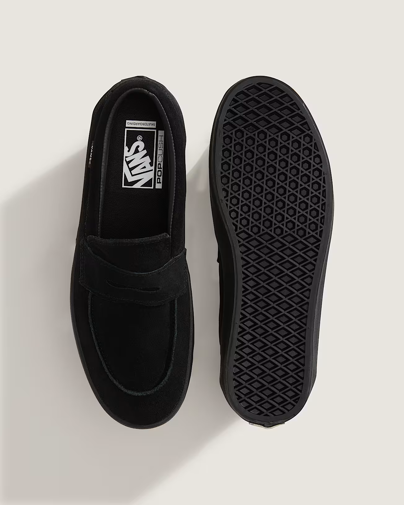 Vans Skate Loafer Suède - Black/Black