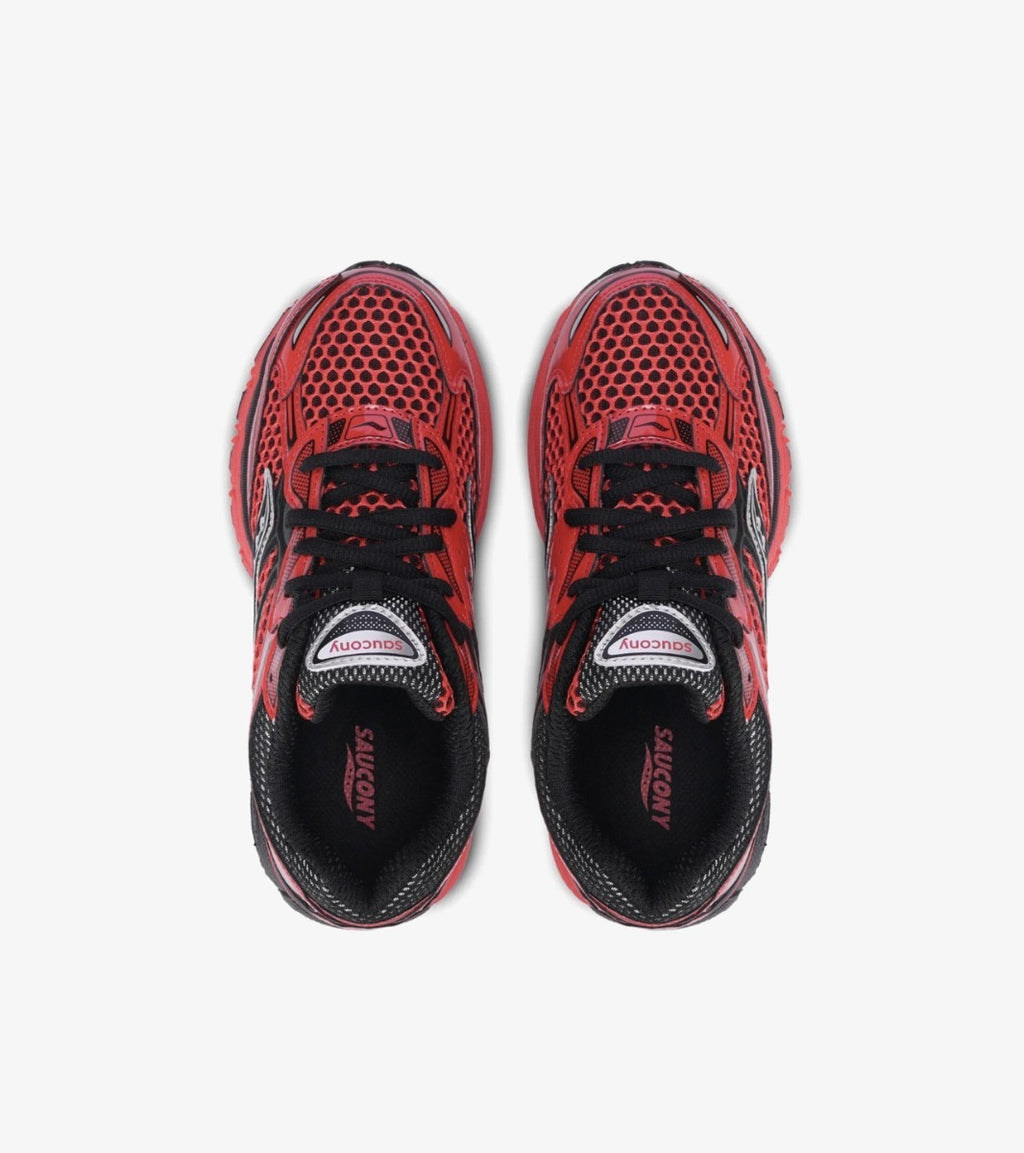 Saucony Omni 9 KDZ - Sneakers Running Cramoisi/Noir