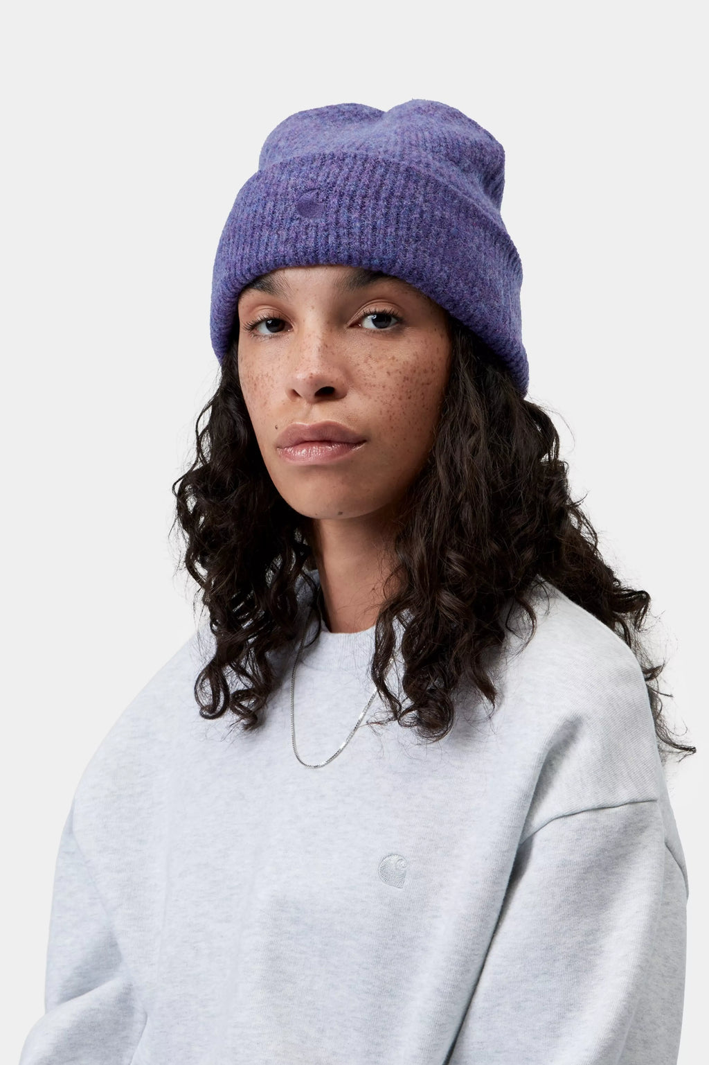 Bonnet Carhartt WIP Curtis - Shady Purple Homme