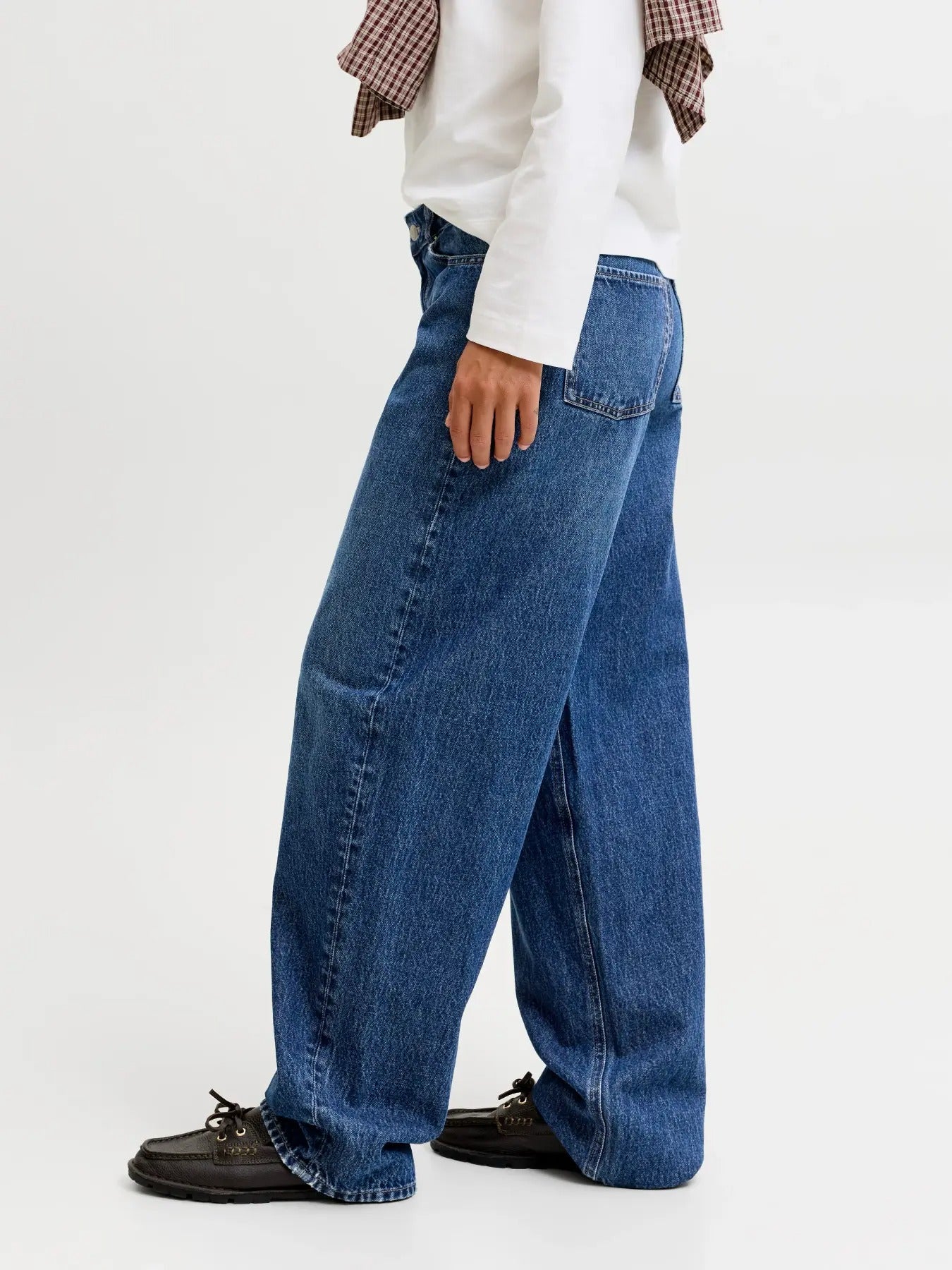 Jean JJXX Fuji Barrel - Coupe Barrel Taille Haute Femme