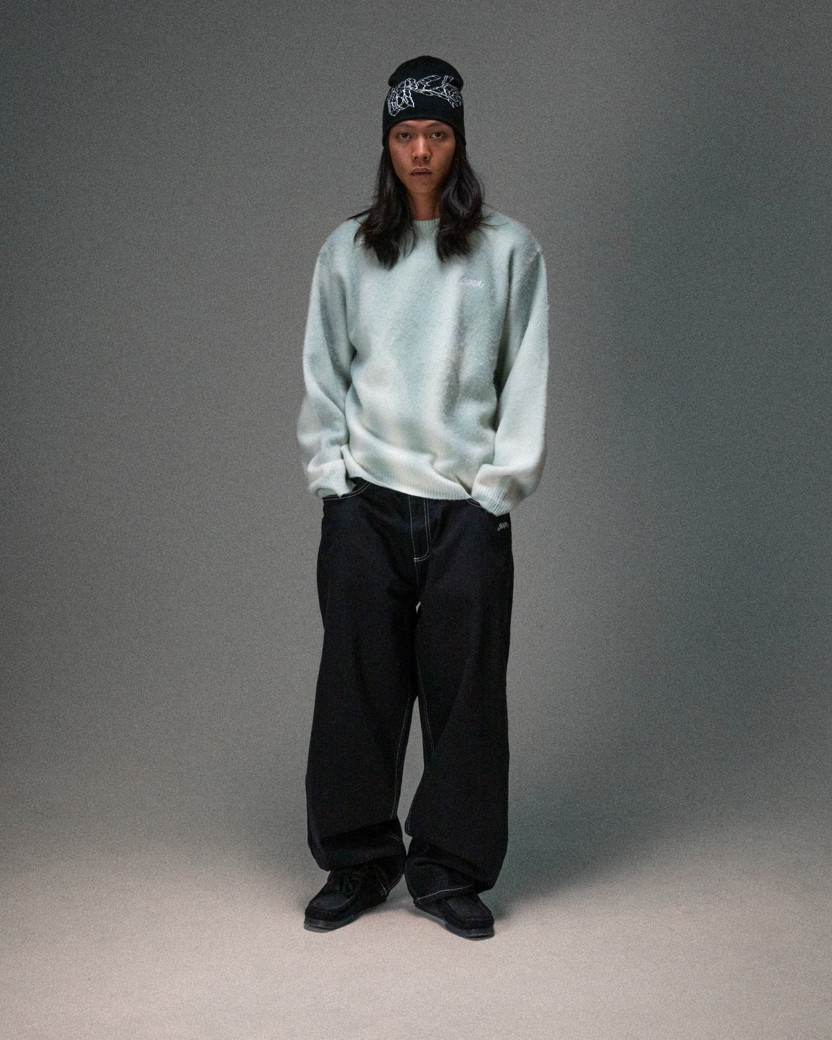 Pull Maille Jacker Blur Knit - AOP Homme