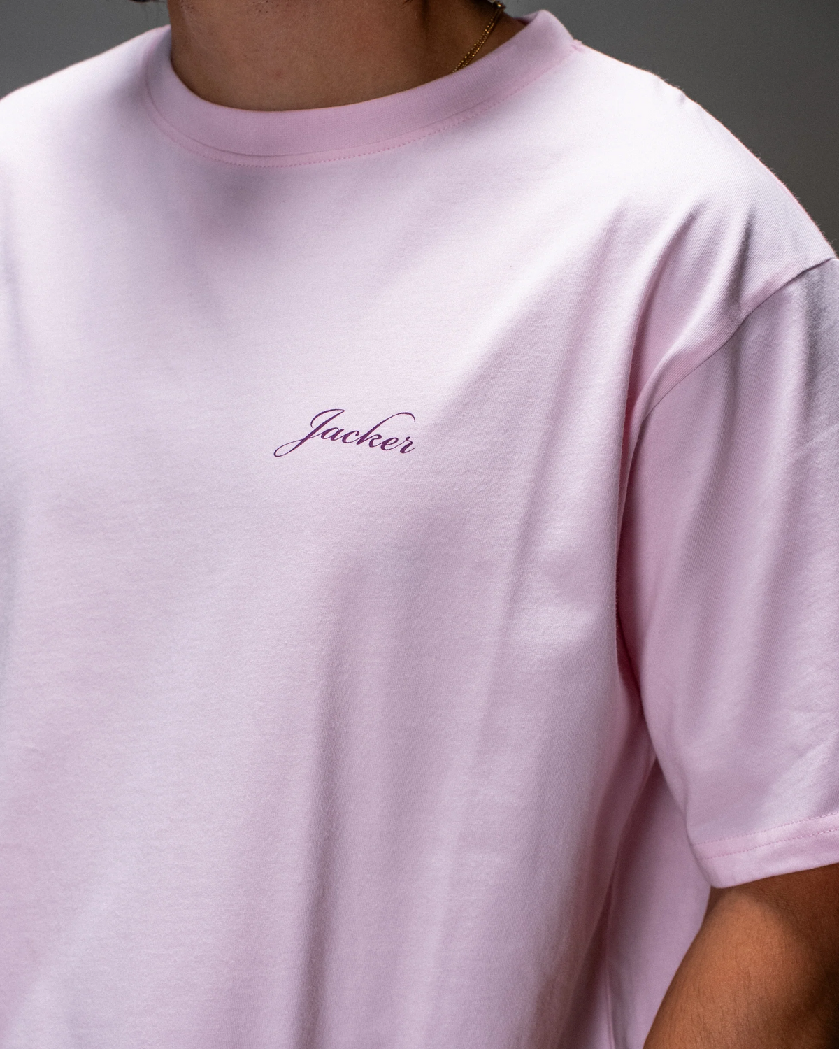 T-shirt Jacker D.Birds Cooper - Pink Homme