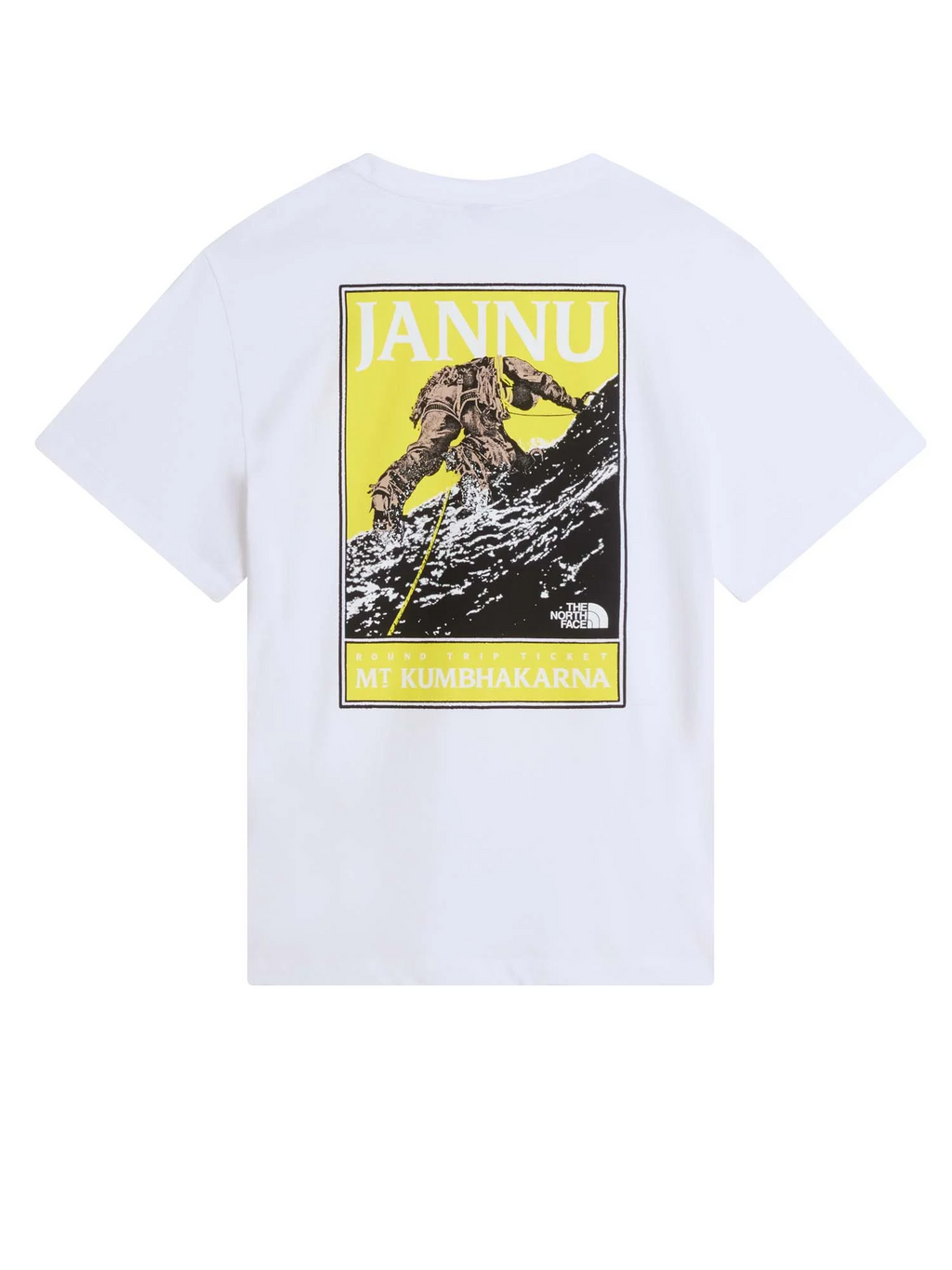 T-shirt homme The North Face EXP: Jannu Blanc