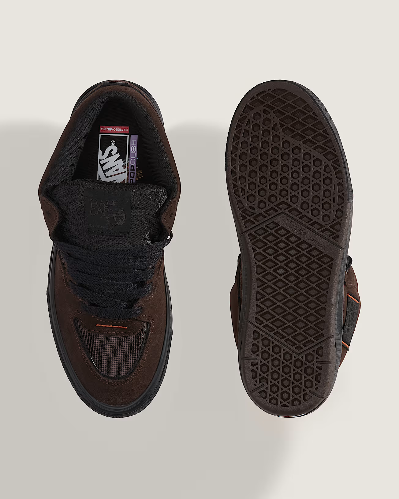 Vans Skate Half Cab Wafflecup - Brown/Black