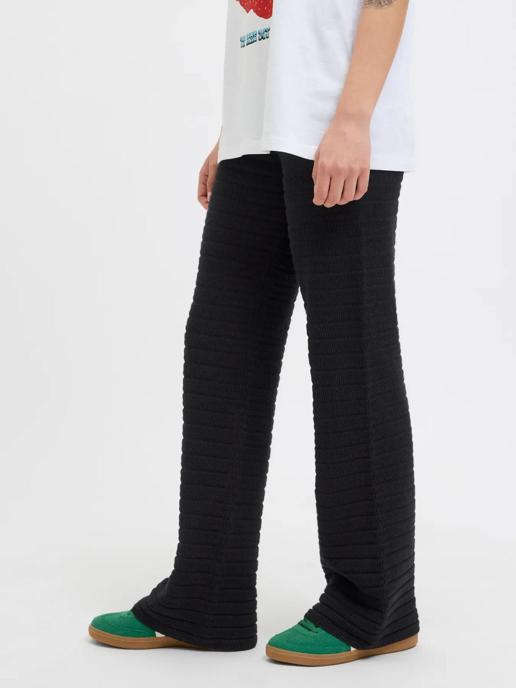Pantalon JJXX Zusannah - Maille Loose Taille Haute Femme