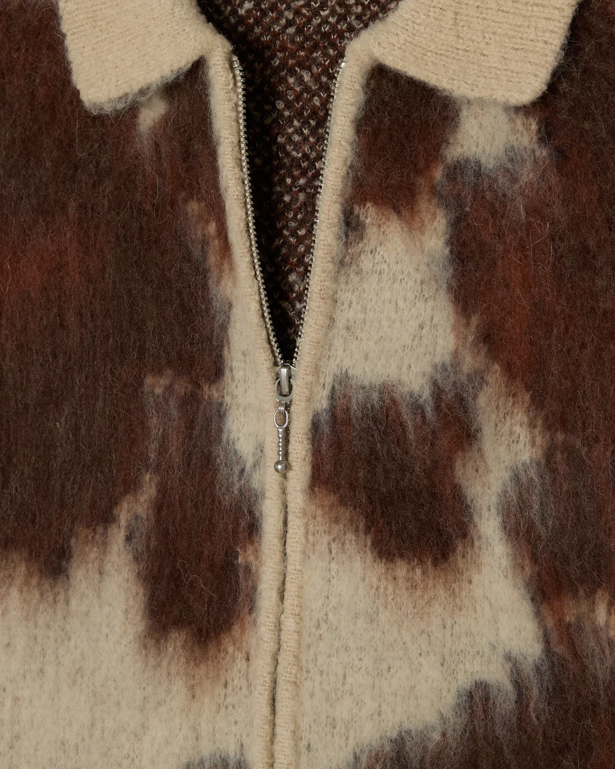 Pull Zippé Obey Cow Pattern - Multi Unisexe