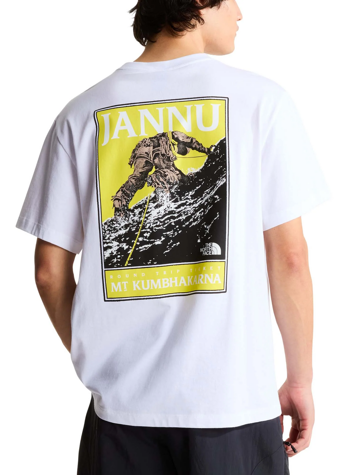 T-shirt homme The North Face EXP: Jannu Blanc