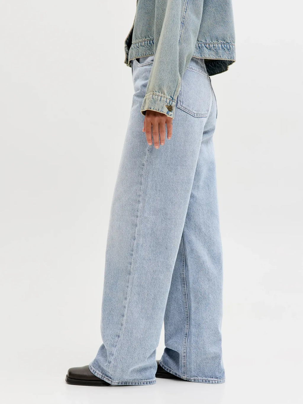Jean JJXX Tokyo Wide - Coupe Large Taille Haute Femme