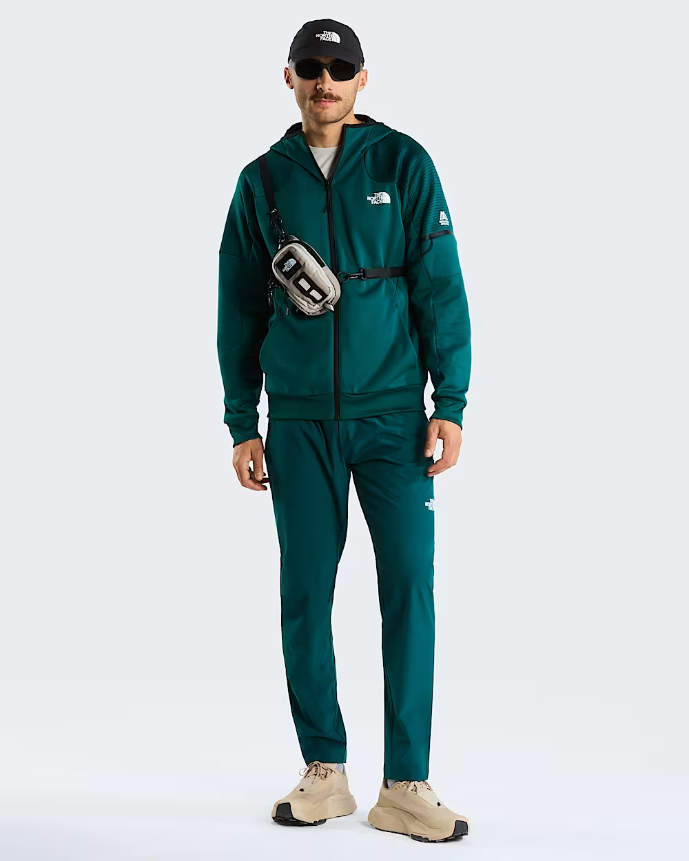 Sweat Zippé Polaire The North Face MA Fleece 2.0 - Pacific Teal Homme