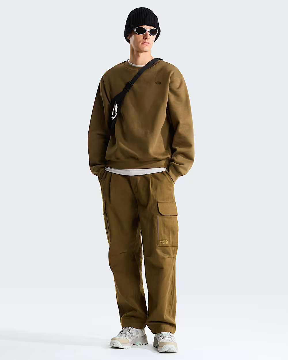 Sweat Col Rond The North Face Essentials SD Relaxed - Caraway Seed Homme