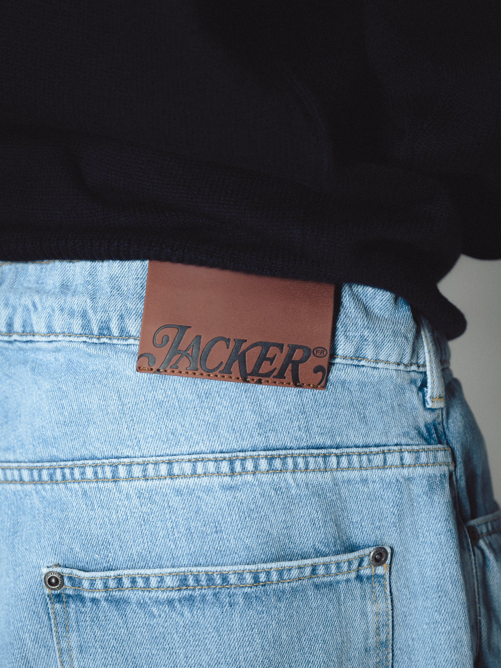 Jean Baggy Jacker Classic - Light Blue Homme