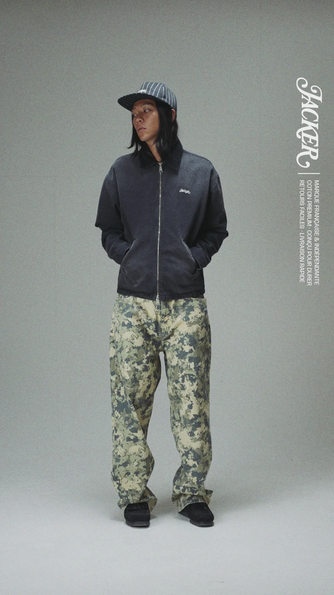 Pantalon Baggy Jacker N°1890 - Camo Homme
