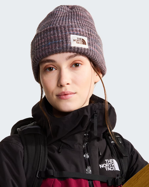 Bonnet homme The North Face Salty Bae Lined - Garnet
