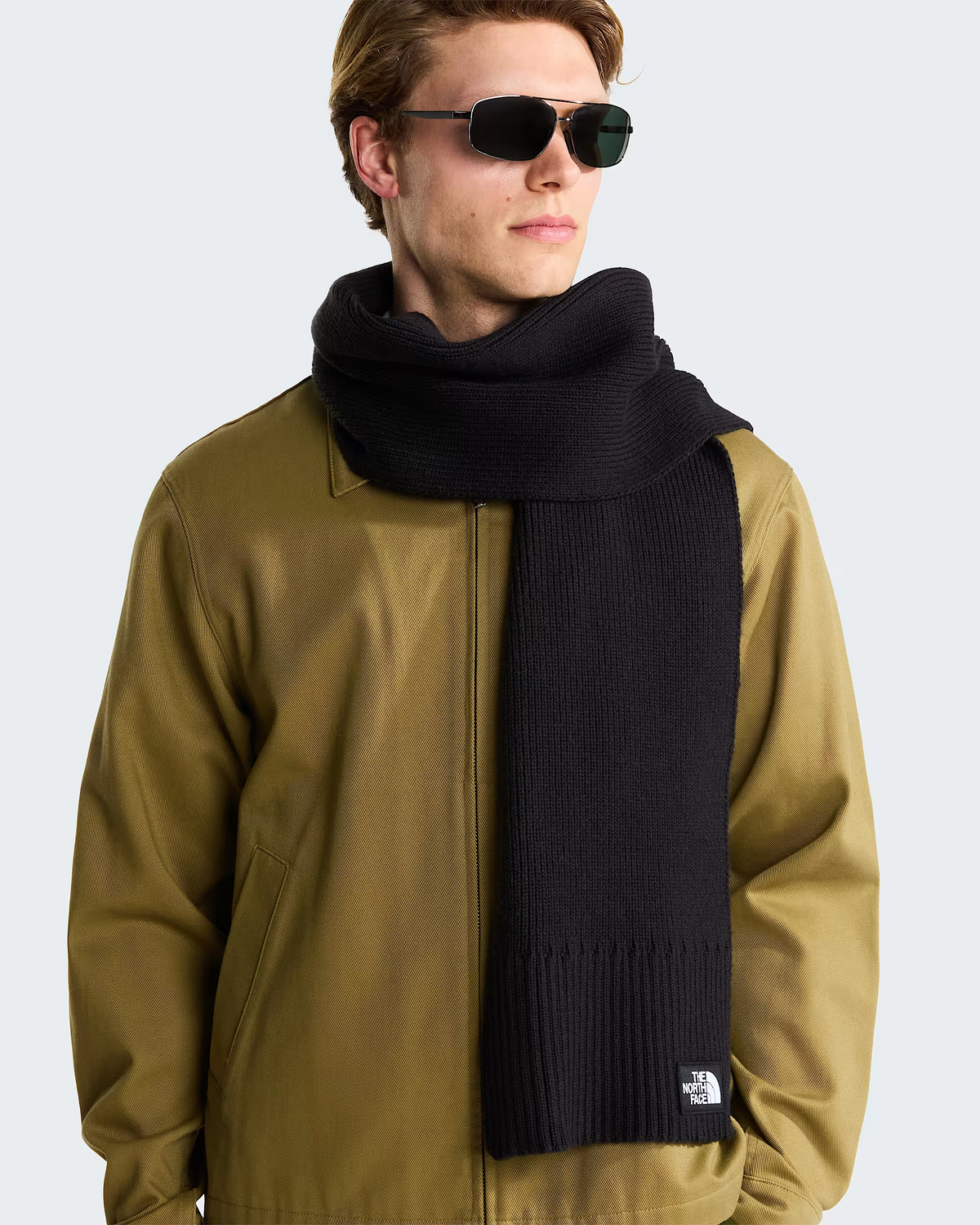 Écharpe homme The North Face Logo Box - TNF Black