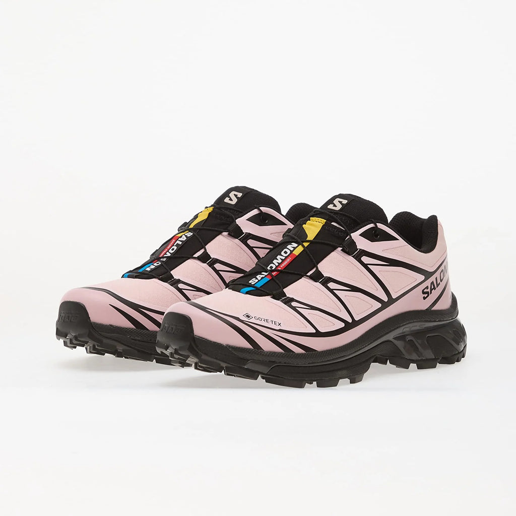Salomon XT-6 GTX - Sneakers Trail Gore-Tex Noir/Rose